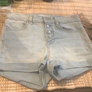 PacSun light colored jean shorts Sz 25
